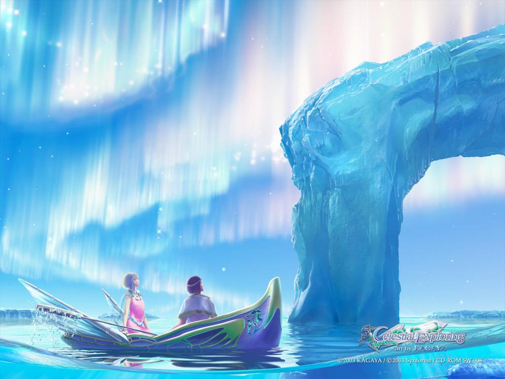 梦幻唯美插画美景