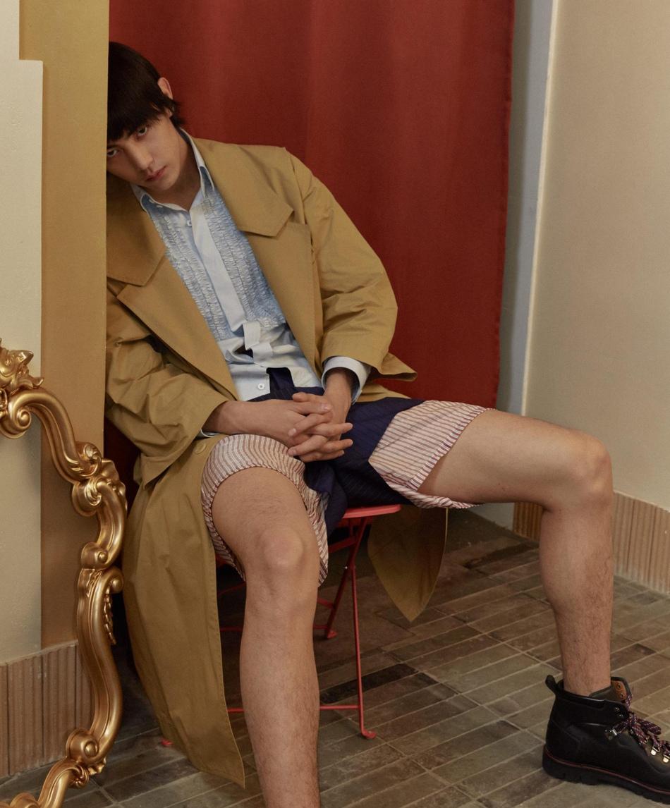 纪凌尘时尚杂志写真