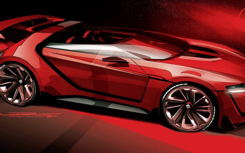 大众GTI概念车美图