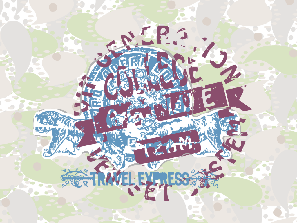 矢量潮流扑克设计