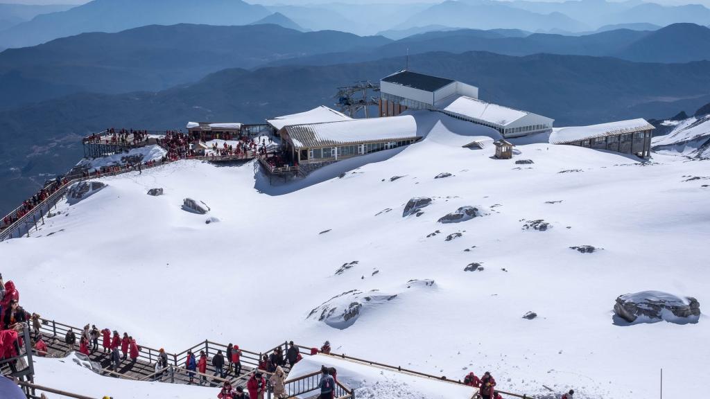 云南玉龙雪山风景
