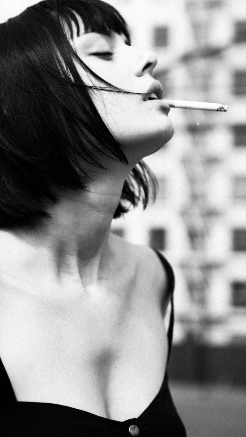 欧美美女黑白质感写真