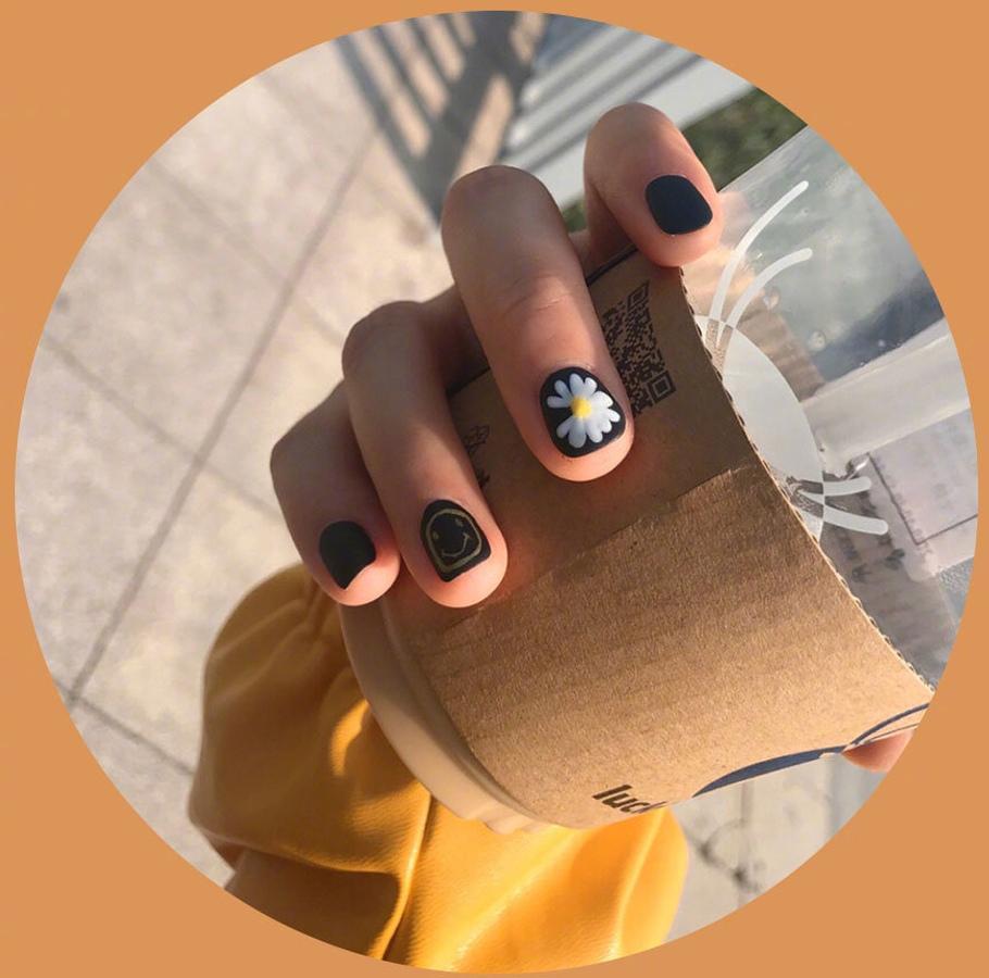 圣诞风唯美指甲