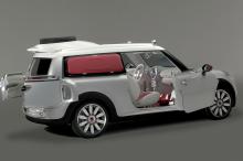 MINI汽车特写