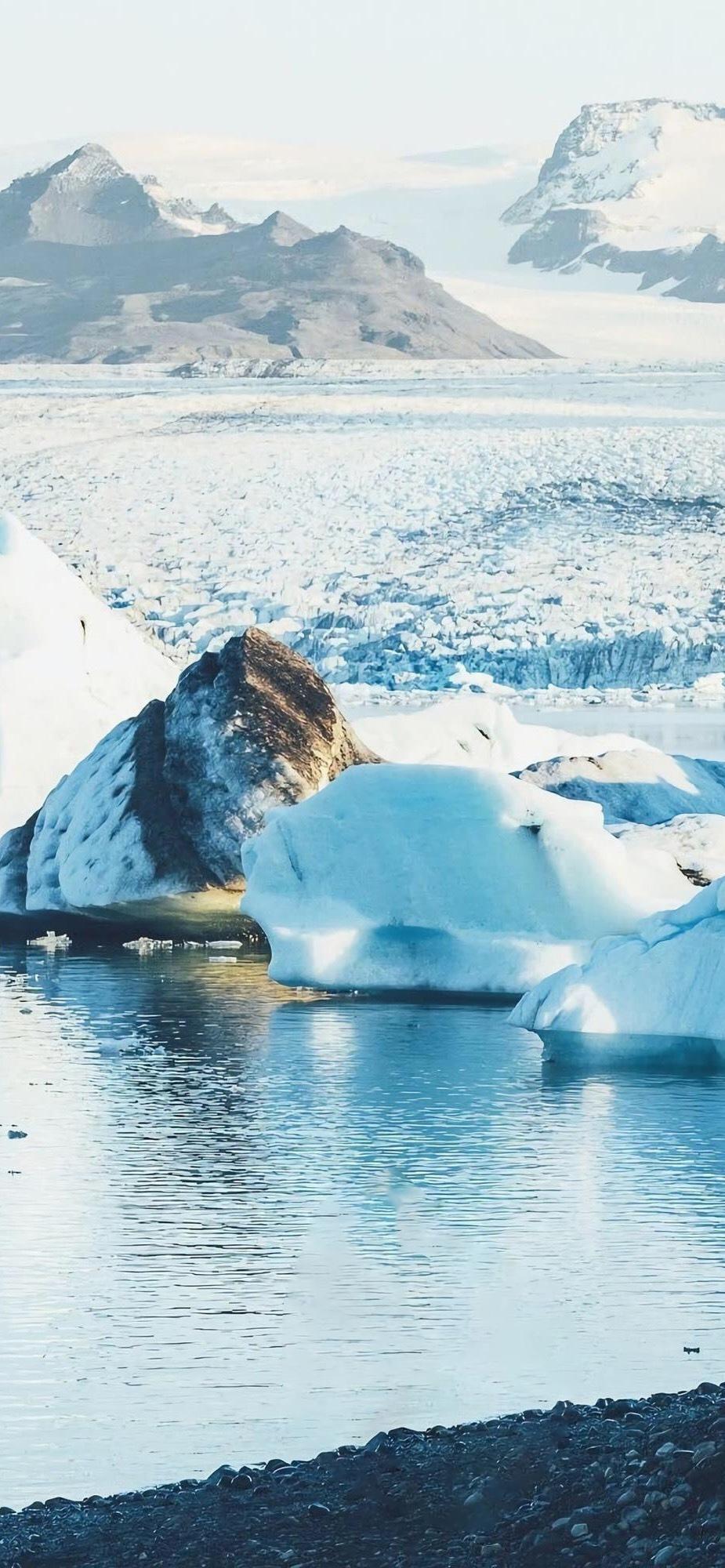冬天里的迷人雪景