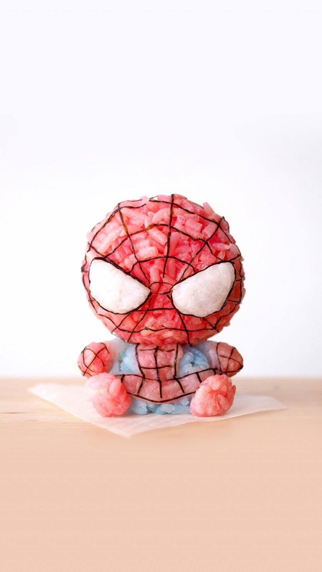 可爱创意米饭制成卡通人物