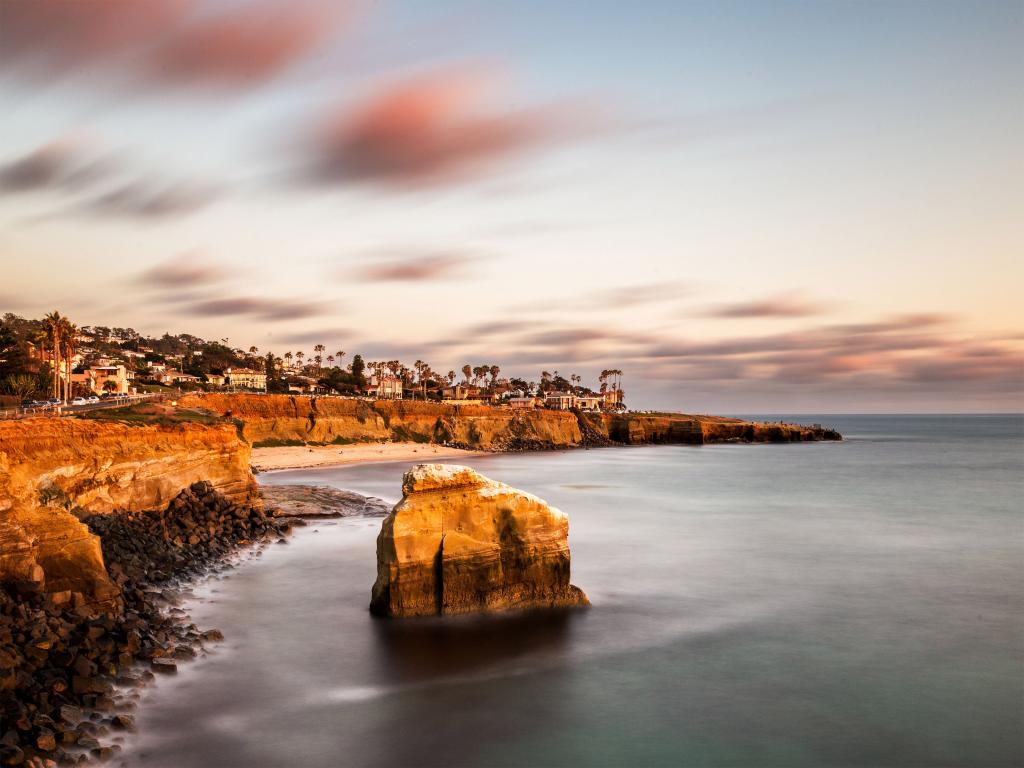 美国本土的极端西南角的圣迭戈