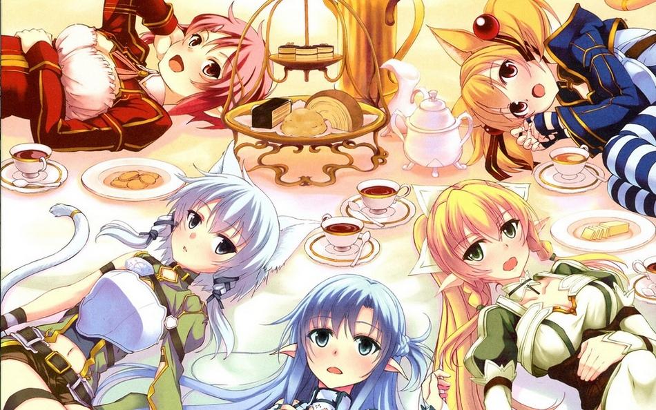 《刀剑神域》动漫精美人物