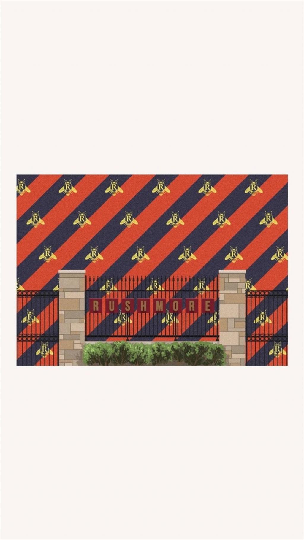 唯美白底建筑插画