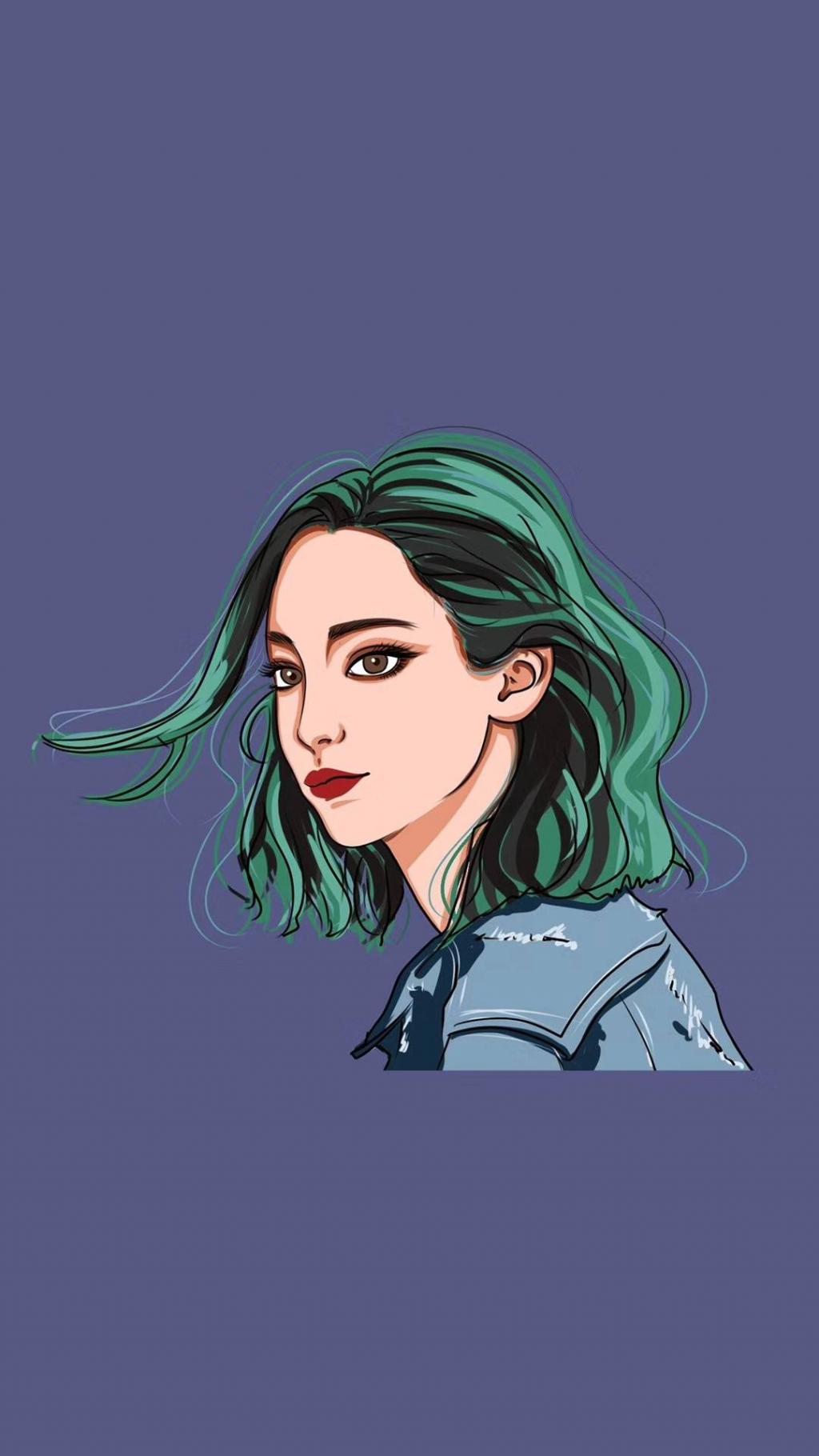 北极星小姐创意简约设计