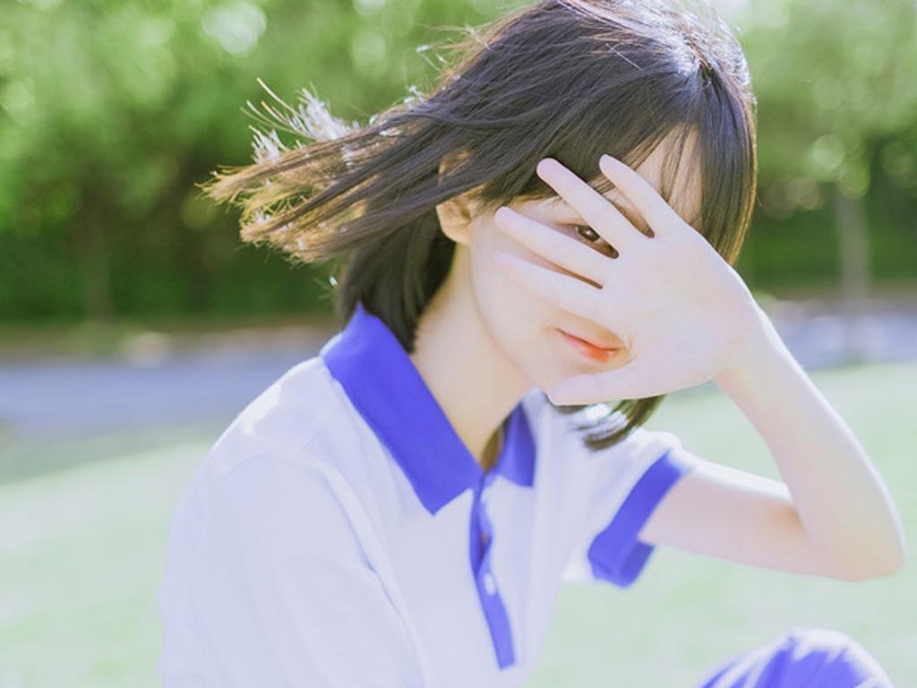 小清新校服女生写真