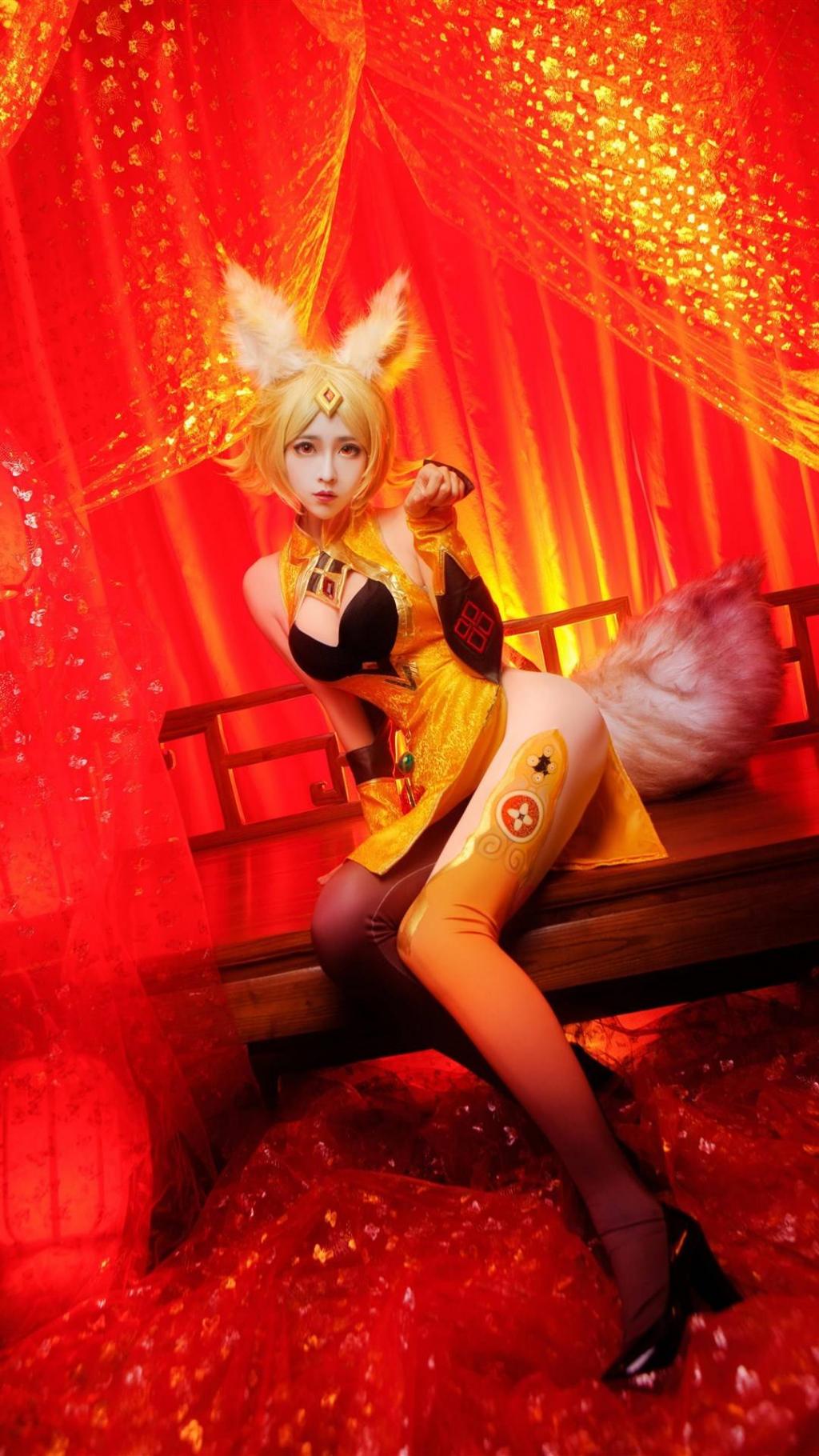 王者荣耀妲己cosplay