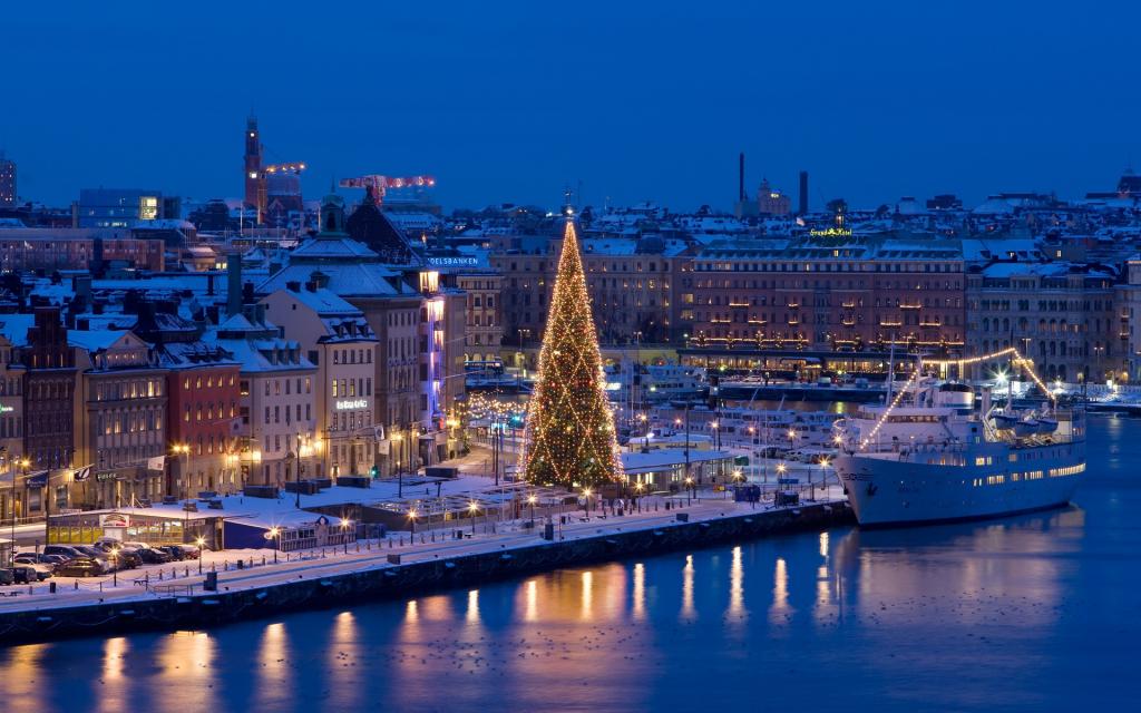 夜色撩人的斯德哥尔摩