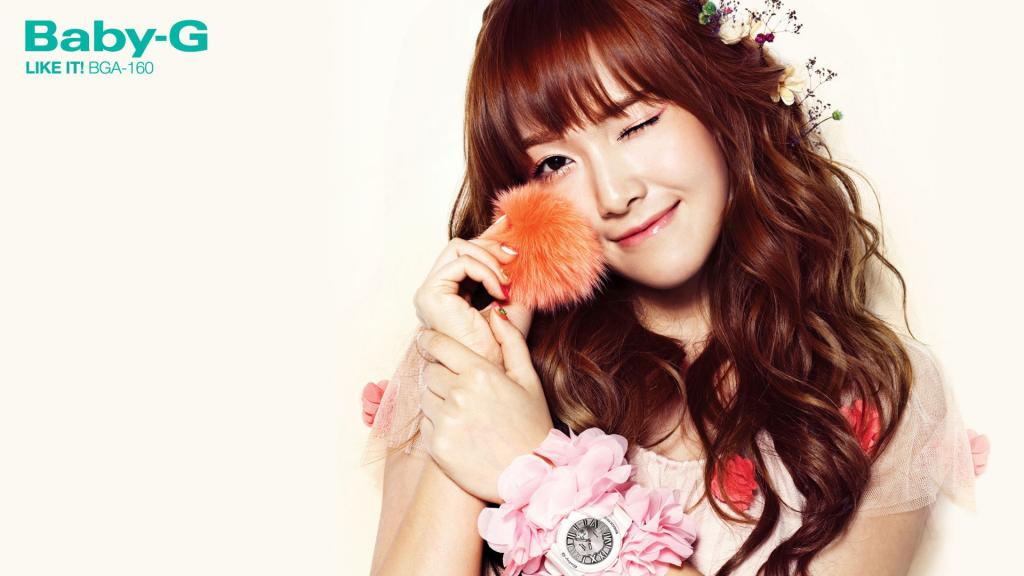 Casio Baby-G手表广告壁纸(少女时代代言)