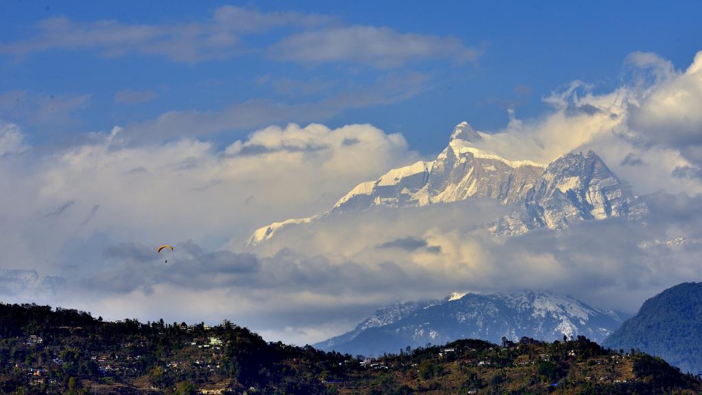 尼泊尔雪山唯美风景
