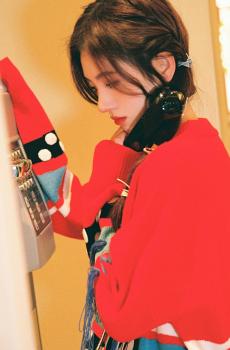 鞠婧祎甜美写真-0