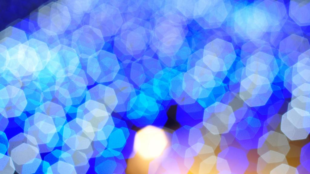 灯光烟火般灿烂