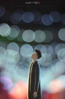 唯美梦幻晚安插画-0