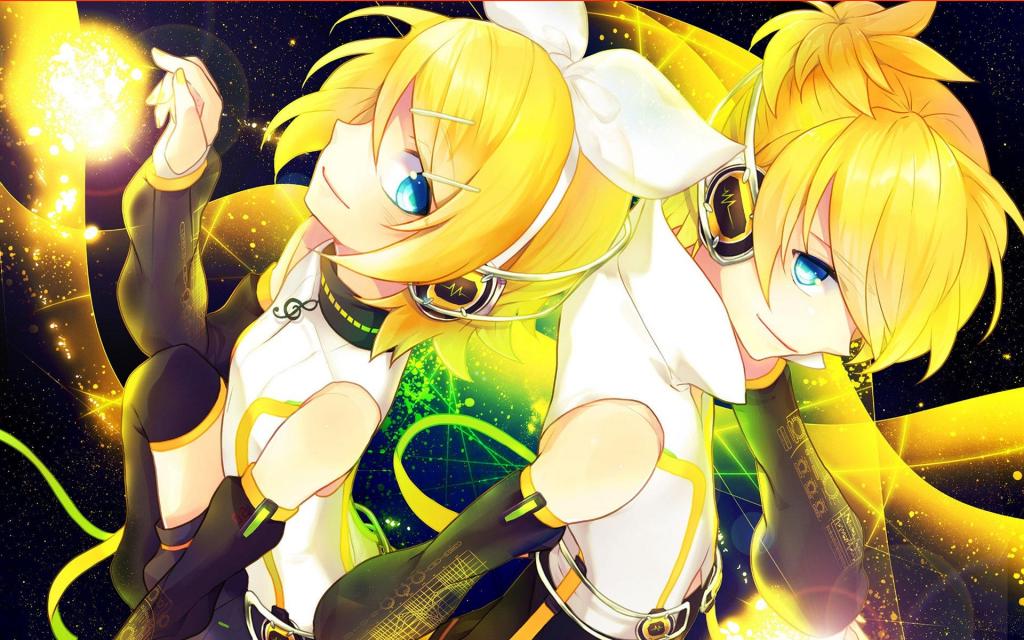 镜音双子动漫图片