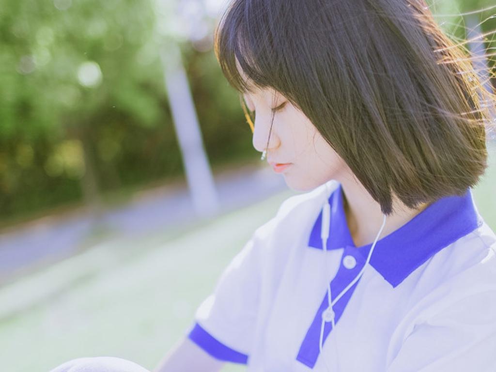 小清新校服女生写真