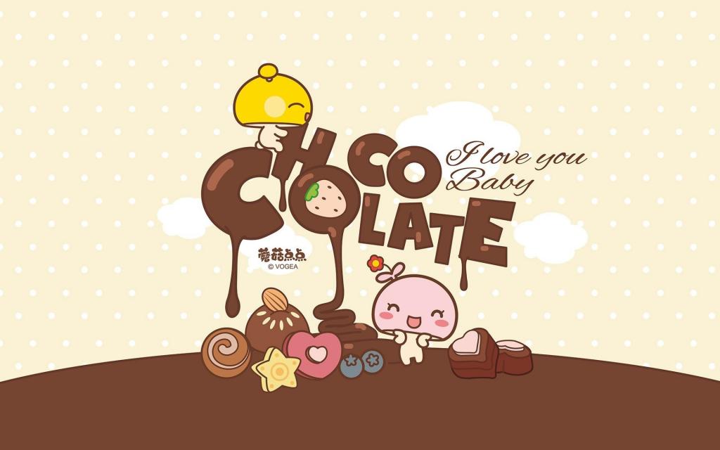 蘑菇点点甜蜜蜜卡通系列二