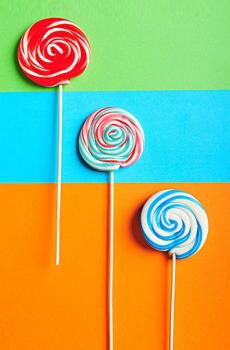 清新甜蜜棒棒糖