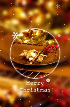 精选圣诞节唯美背景-6