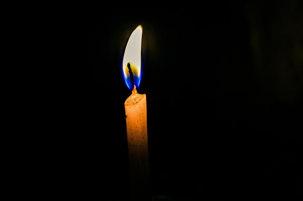 四川长宁地震祈祷蜡烛