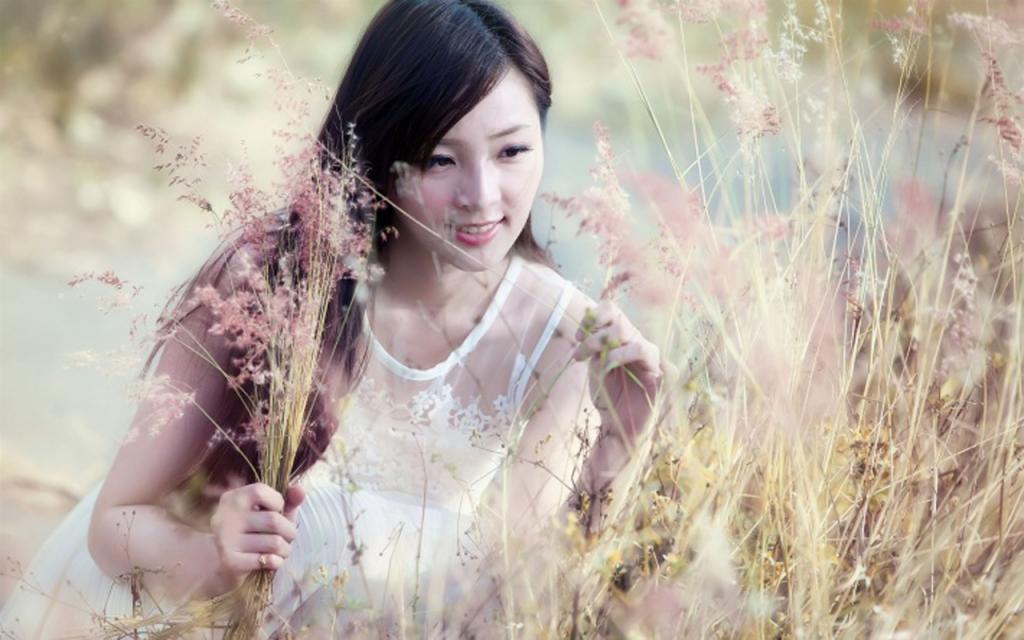 清纯美女户外写真