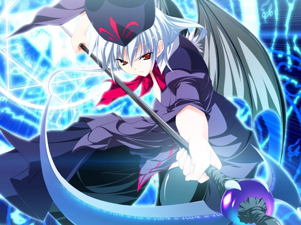 美少女插画图片