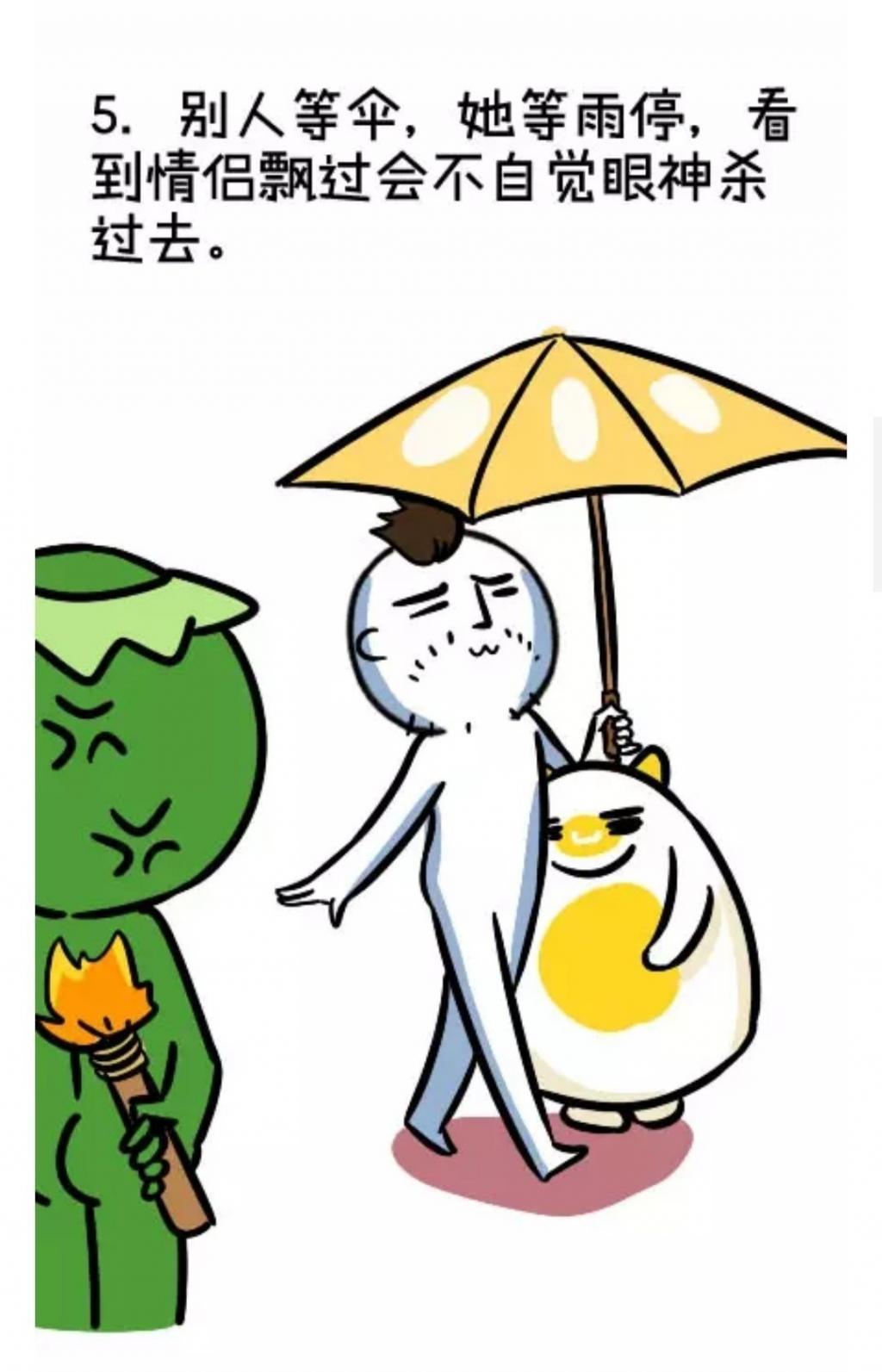 单身女孩的特征