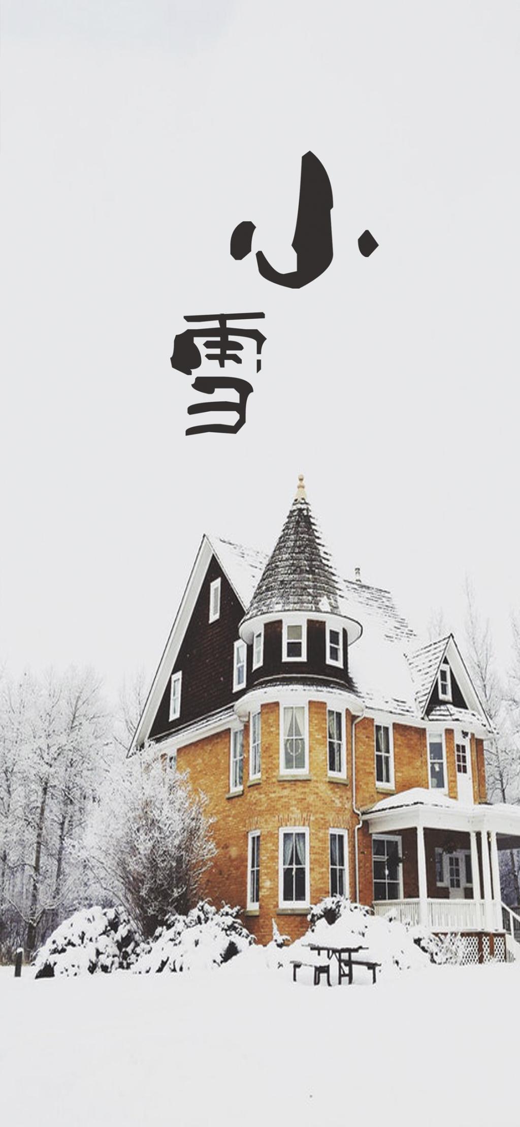 小雪节气随风到