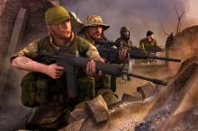 网络游戏战斗场景