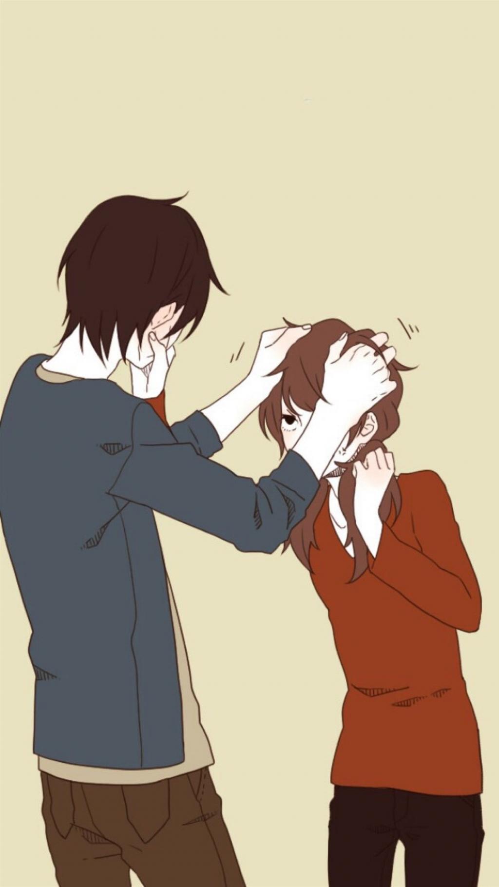 动漫情侣爱情写真