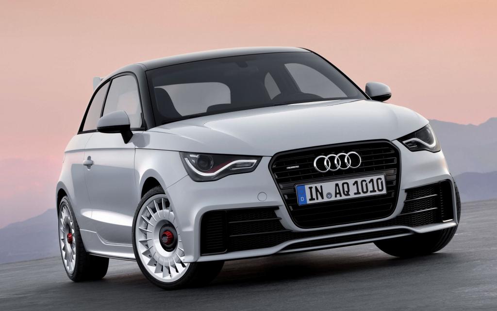 2013银色奥迪A1轿车图片