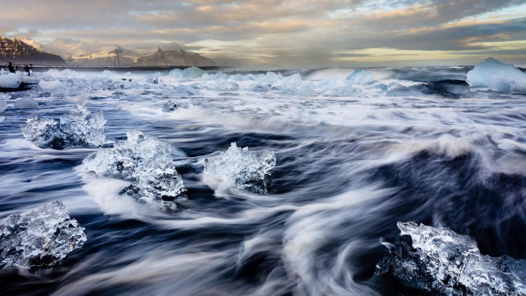 冰岛瓦特纳冰川不一样的景色