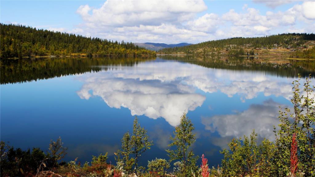 世外桃源挪威峡湾美丽风光