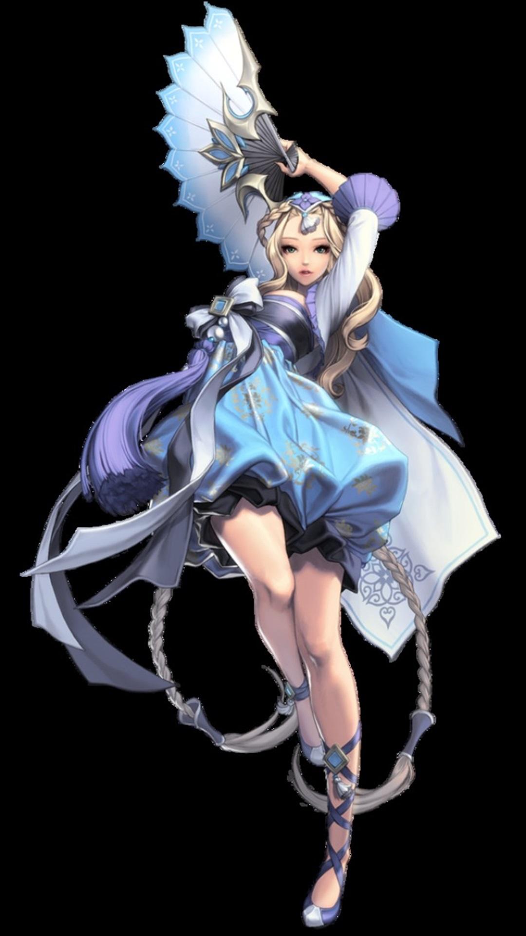 游戏美女人物设定