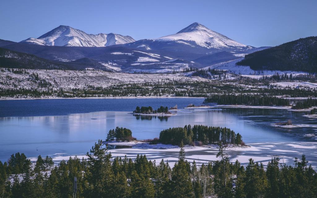 冬天唯美雪景自然风光