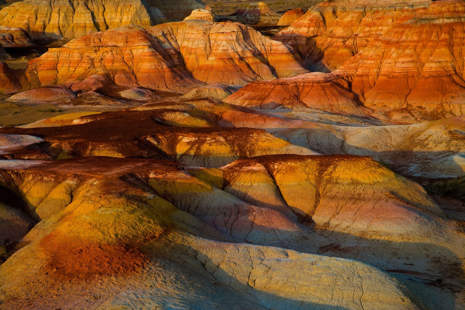千彩古堡五彩湾图片