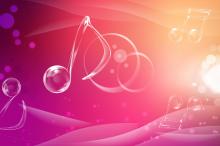 炫彩矢量唯美背景