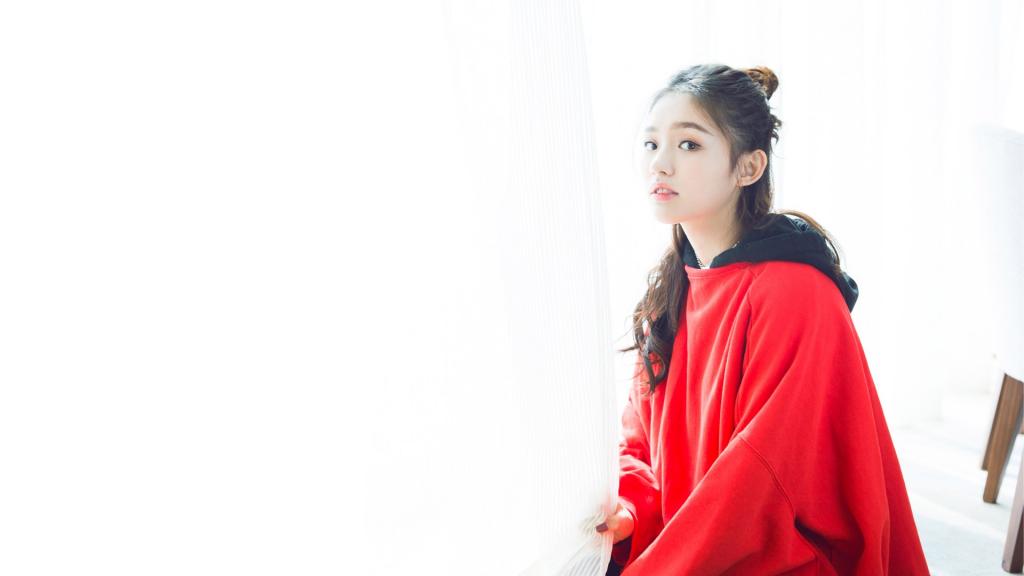 可爱美女明星林允