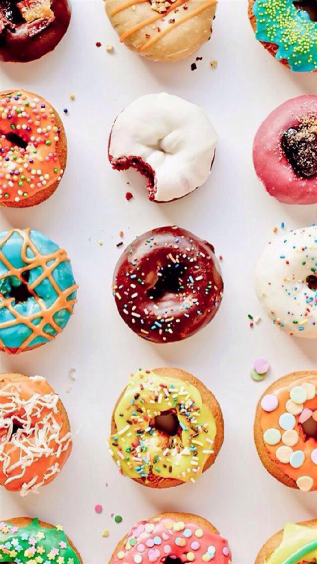 彩色甜甜圈
