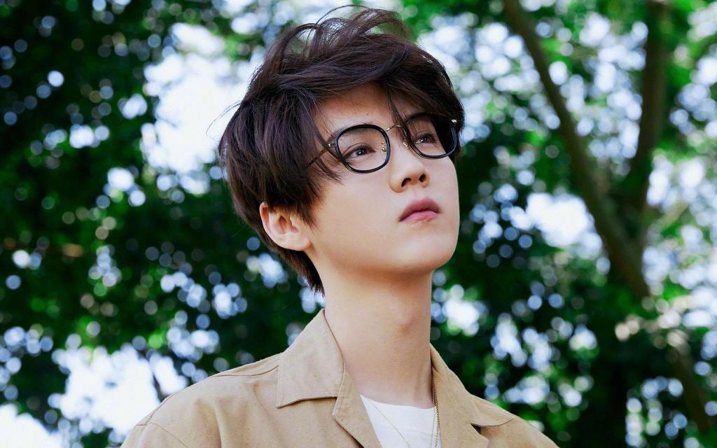 文艺青年鹿晗夏日小清新帅气写真