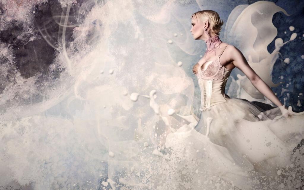 欧美潮流设计插画美女