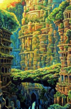 唯美卡通梦幻城堡-5