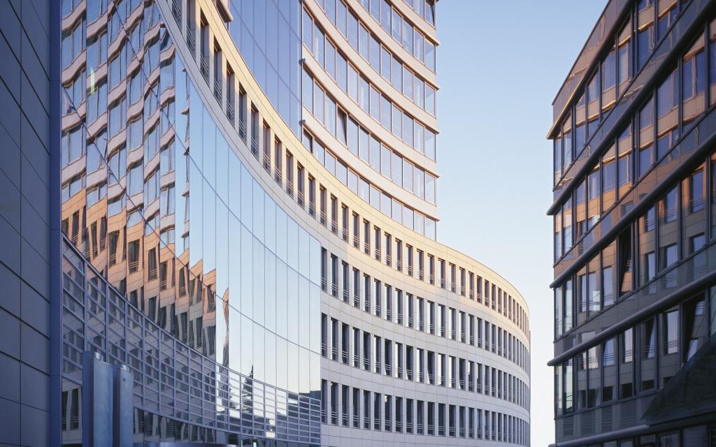 宽屏都市高大建筑大厦