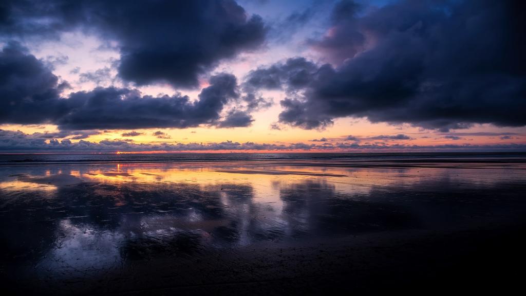 唯美壮阔海边美景