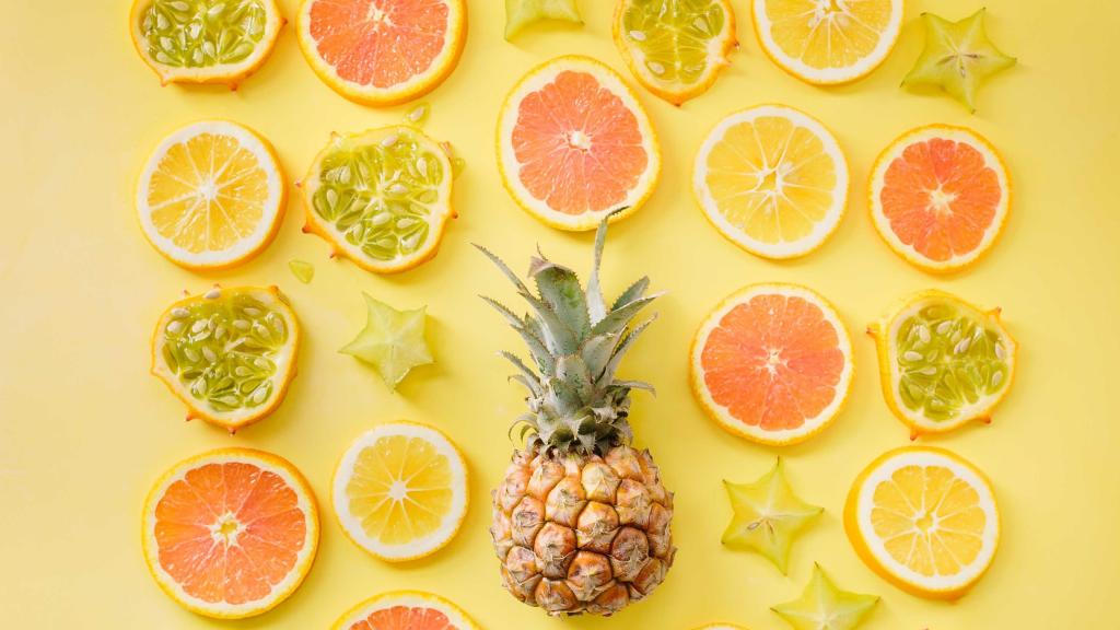 五彩缤纷的水果