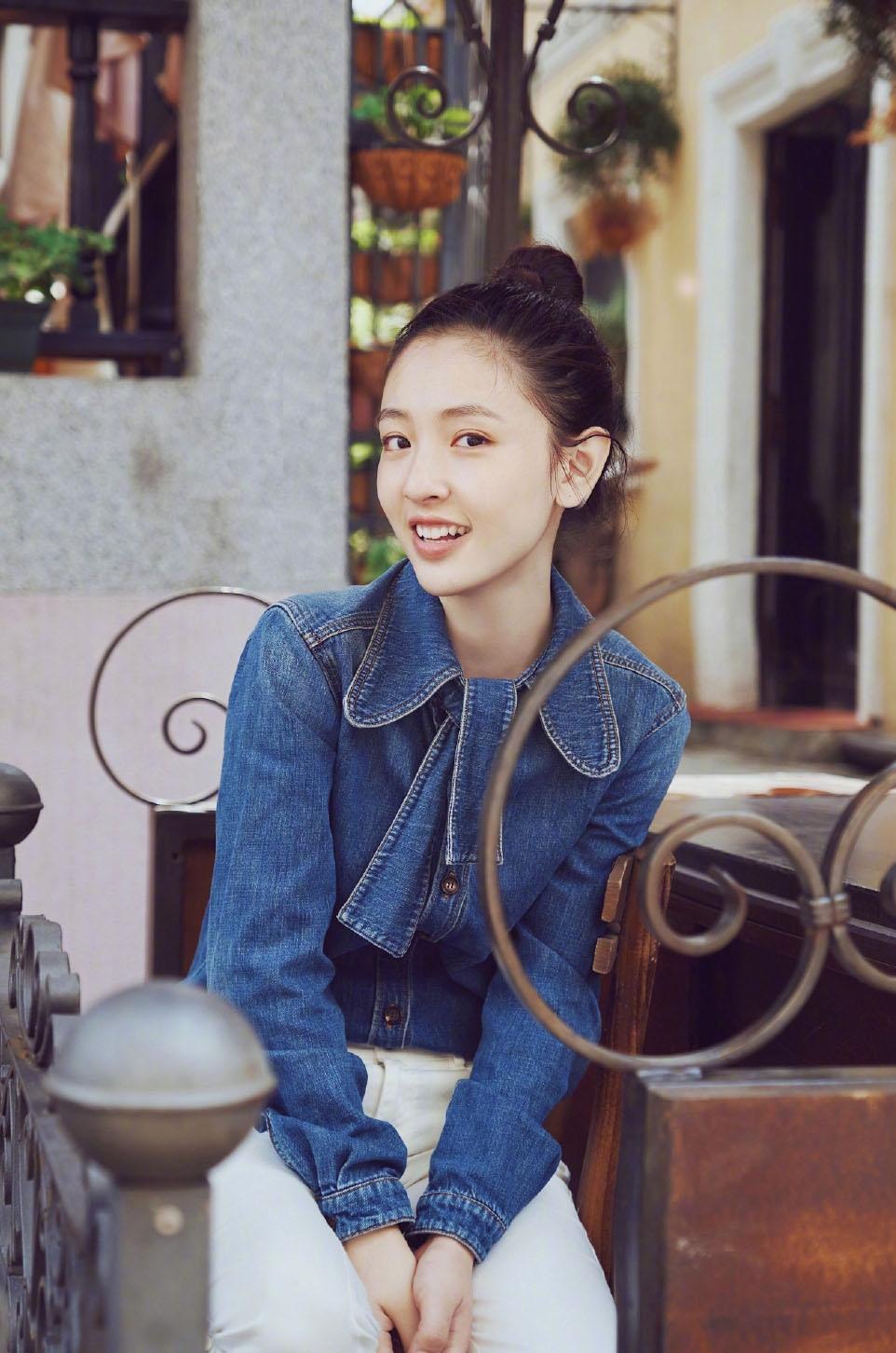 吴倩小清新青春元气可爱甜美写真